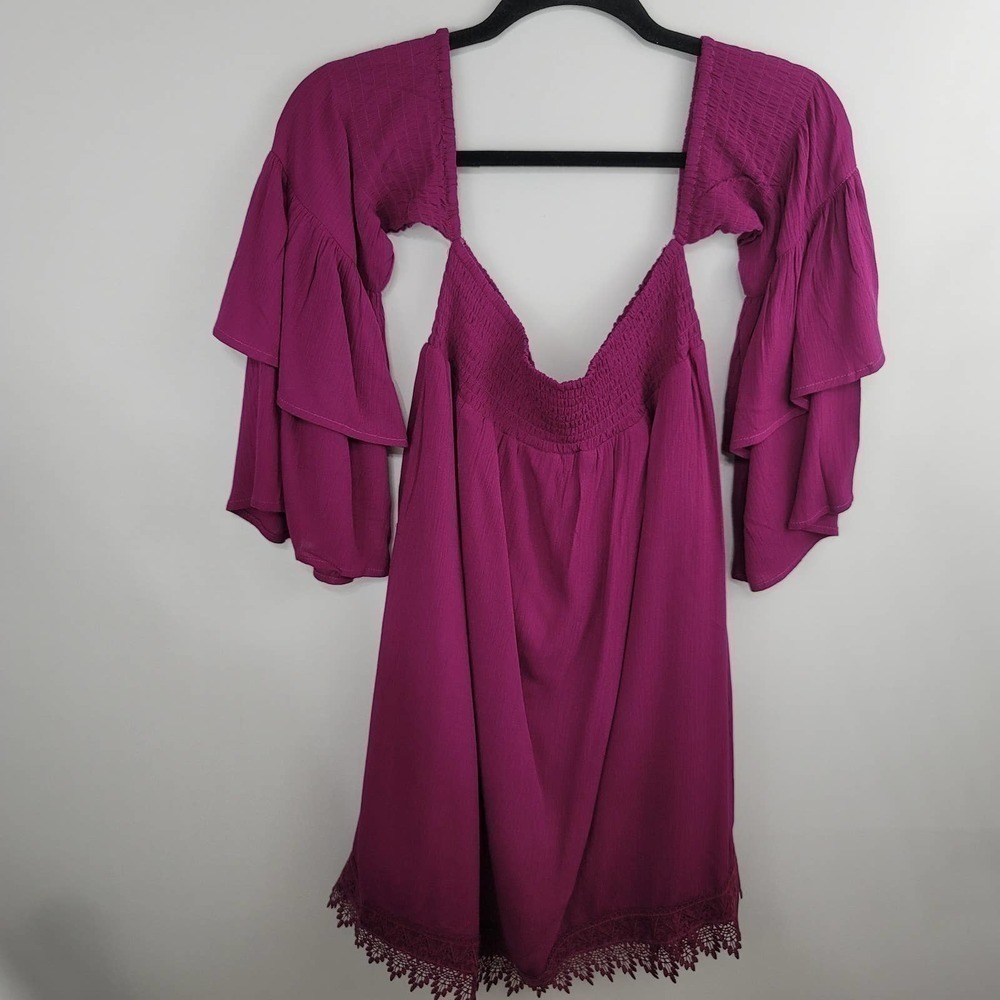 Jack by BB Dakota Enchante Shift Casual Dress NWT Off the Shoulder - Picture 8 of 8